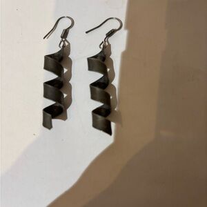 Spiral Metal Earrings